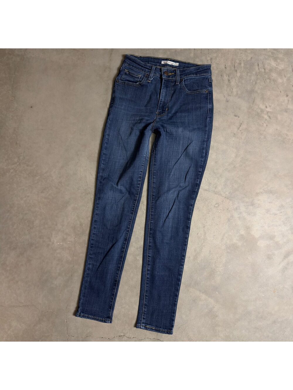 Levi's 721 High Rise Skinny Jeans Womens 26x28 Blue